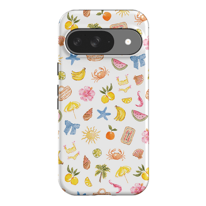 Summer Icons Printed Phone Cases Google Pixel 9 / Armoured by Cass Deller - The Dairy