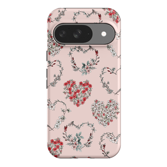 Wild Heart Wreath Printed Phone Cases Google Pixel 9 / Armoured by Typoflora - The Dairy