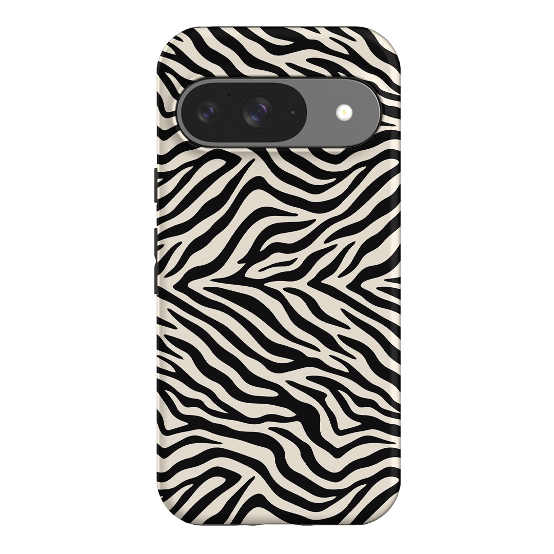 Zebra Ink Printed Phone Cases Google Pixel 9 / Armoured by The Dairy - The Dairy