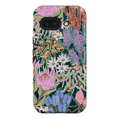 Moonlit Floral Printed Phone Cases Google Pixel 9A / Armoured by Amy Gibbs - The Dairy