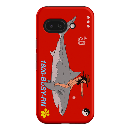 1800-Busy Rn in Red Printed Phone Cases Google Pixel 9A / Armoured by Easty Beasty - The Dairy