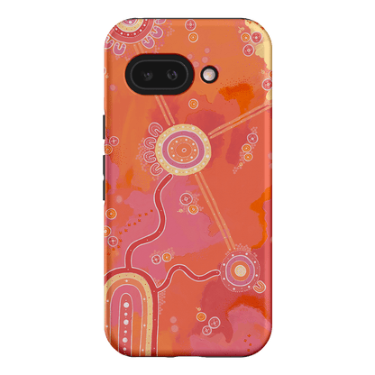 Across The Land Printed Phone Cases Google Pixel 9A / Armoured by Nardurna - The Dairy