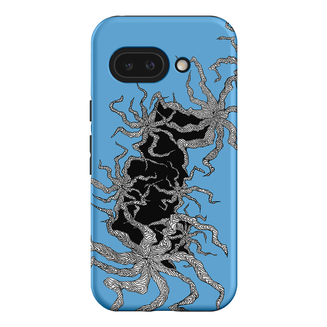 Blue Eclipse Printed Phone Cases Google Pixel 9A / Armoured by Stormi Bree - The Dairy