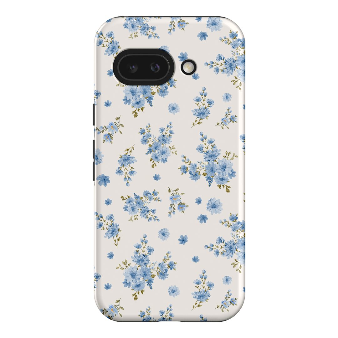 Blue Meadow Printed Phone Cases Google Pixel 9A / Armoured by Kasiags Art - The Dairy