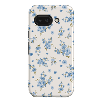 Blue Meadow Printed Phone Cases Google Pixel 9A / Armoured by Kasiags Art - The Dairy