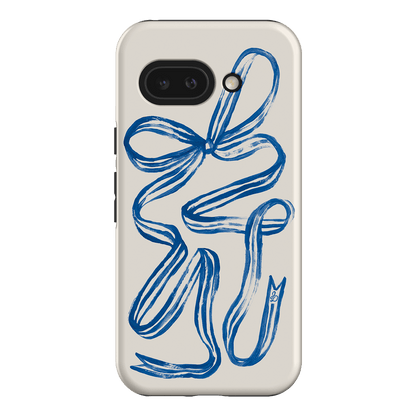 Bowerbird Ribbon Printed Phone Cases Google Pixel 9A / Armoured by Jasmine Dowling - The Dairy
