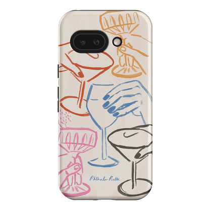 Cheers Multi Printed Phone Cases Google Pixel 9A / Armoured by Phthalo Ruth - The Dairy