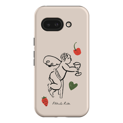 Cherub Printed Phone Cases Google Pixel 9A / Armoured by Phthalo Ruth - The Dairy