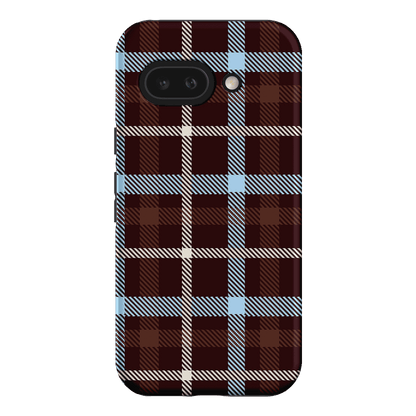 Coco Plaid Printed Phone Cases Google Pixel 9A / Armoured by The Dairy - The Dairy