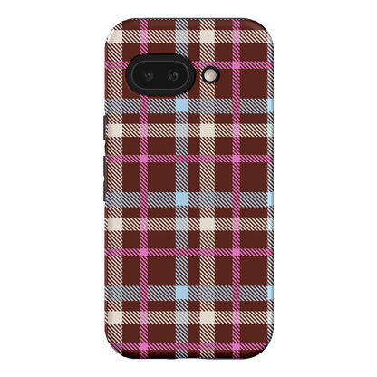 Confetti Plaid Printed Phone Cases Google Pixel 9A / Armoured by The Dairy - The Dairy