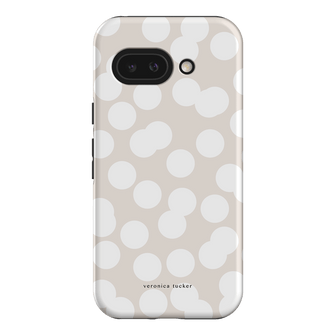 Confetti White Printed Phone Cases Google Pixel 9A / Armoured by Veronica Tucker - The Dairy