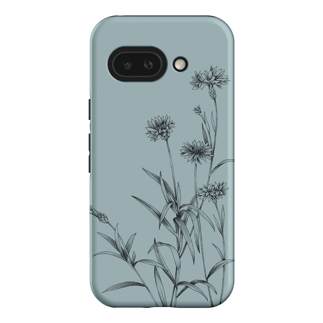 Cornflowers Study Printed Phone Cases Google Pixel 9A / Armoured by Typoflora - The Dairy