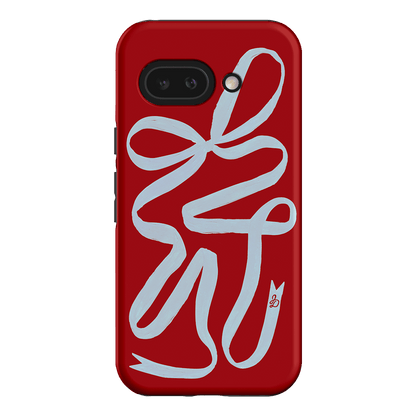 Cottage Ribbon Printed Phone Cases Google Pixel 9A / Armoured by Jasmine Dowling - The Dairy