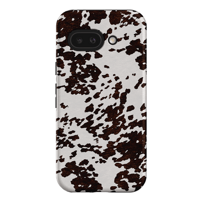 Cowhide Charm Printed Phone Cases Google Pixel 9A / Armoured by The Dairy - The Dairy