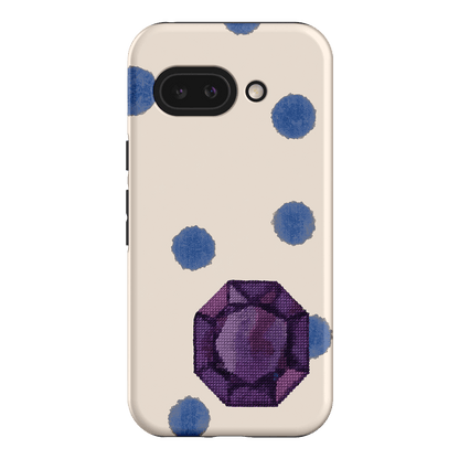 February Amethyst Printed Phone Cases Google Pixel 9A / Armoured by Joiana - The Dairy
