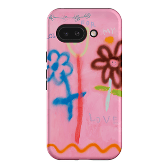 Flowers Printed Phone Cases Google Pixel 9A / Armoured by Kate Eliza - The Dairy