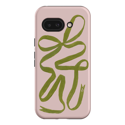Garden Ribbon Printed Phone Cases Google Pixel 9A / Armoured by Jasmine Dowling - The Dairy