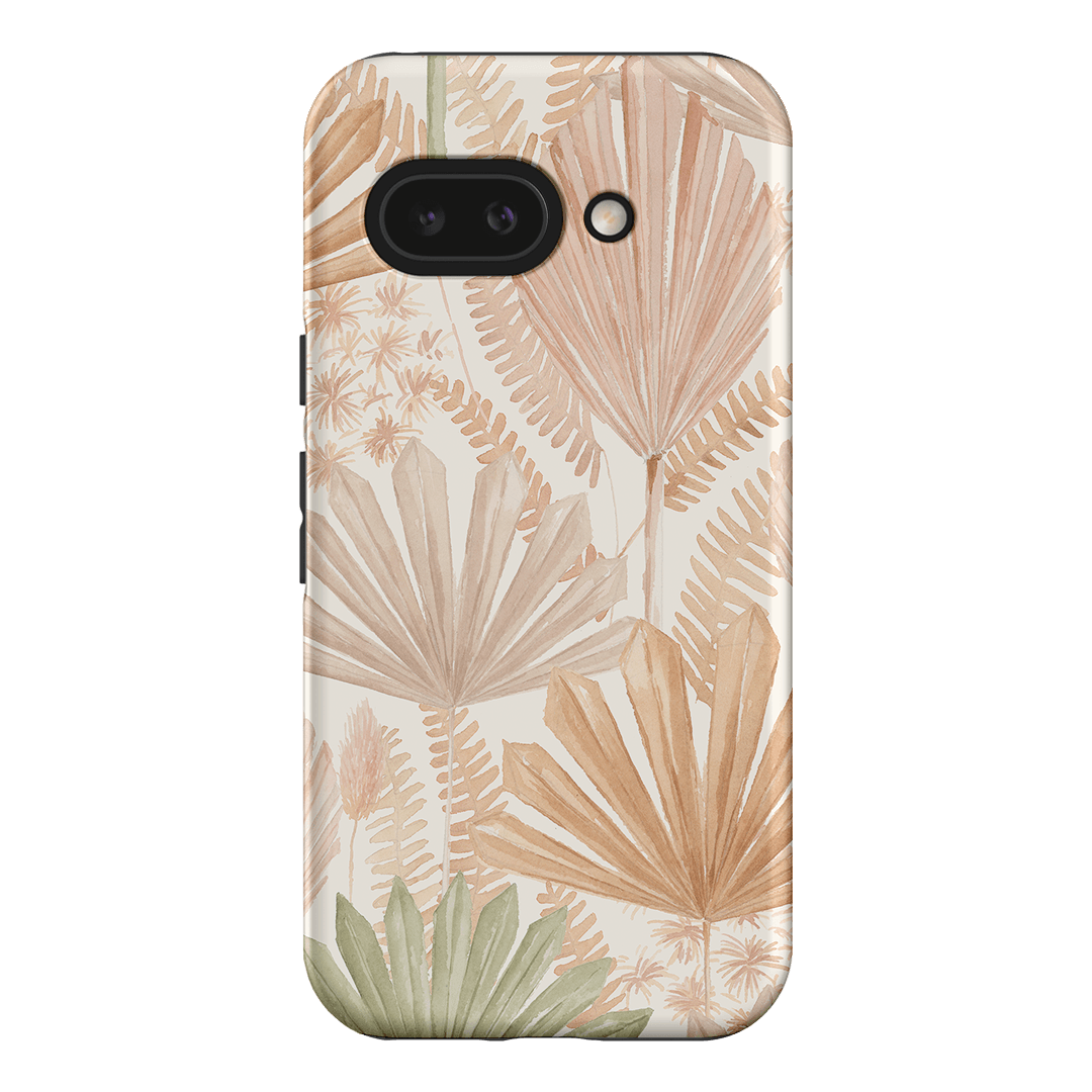 Golden Palm Printed Phone Cases Google Pixel 9A / Armoured by Cass Deller - The Dairy