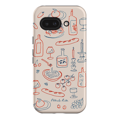 Italian Fare Printed Phone Cases Google Pixel 9A / Armoured by Phthalo Ruth - The Dairy