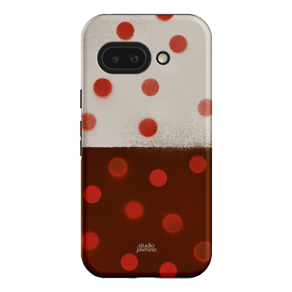 Ladybug Polka Dot Printed Phone Cases Google Pixel 9A / Armoured by Jasmine Dowling - The Dairy