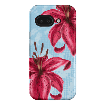 Lillies Printed Phone Cases Google Pixel 9A / Armoured by Sally Hungerford - The Dairy