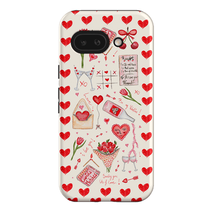 Love Note Printed Phone Cases Google Pixel 9A / Armoured by BG. Studio - The Dairy