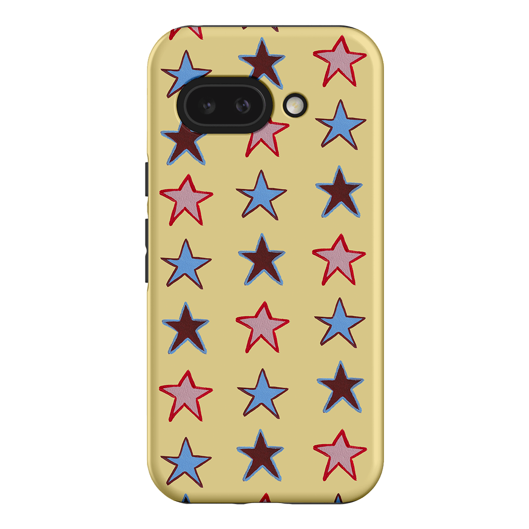 Lucky Stars Butter Printed Phone Cases Google Pixel 9A / Armoured by BG. Studio - The Dairy