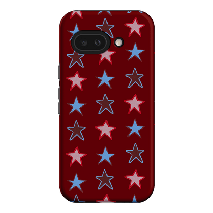 Lucky Stars Rouge Printed Phone Cases Google Pixel 9A / Armoured by BG. Studio - The Dairy