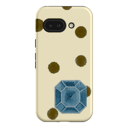March Aquamarine Printed Phone Cases Google Pixel 9A / Armoured by Joiana - The Dairy