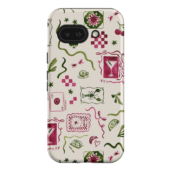 Martini Gal Printed Phone Cases Google Pixel 9A / Armoured by Charlie Taylor - The Dairy