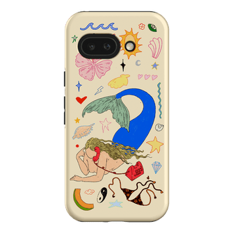 Mermaid Salad Cream Printed Phone Cases Google Pixel 9A / Armoured by Easty Beasty - The Dairy