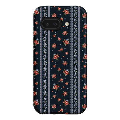 Midnight Stripe Printed Phone Cases Google Pixel 9A / Armoured by Kasiags Art - The Dairy