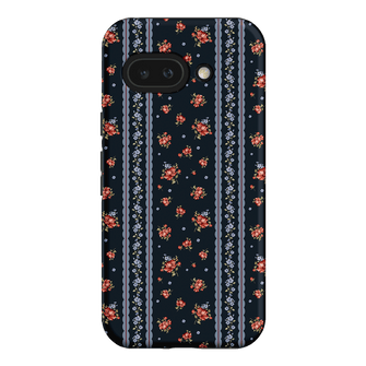 Midnight Stripe Printed Phone Cases Google Pixel 9A / Armoured by Kasiags Art - The Dairy