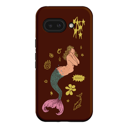 Mimi Chocolate Printed Phone Cases Google Pixel 9A / Armoured by Easty Beasty - The Dairy