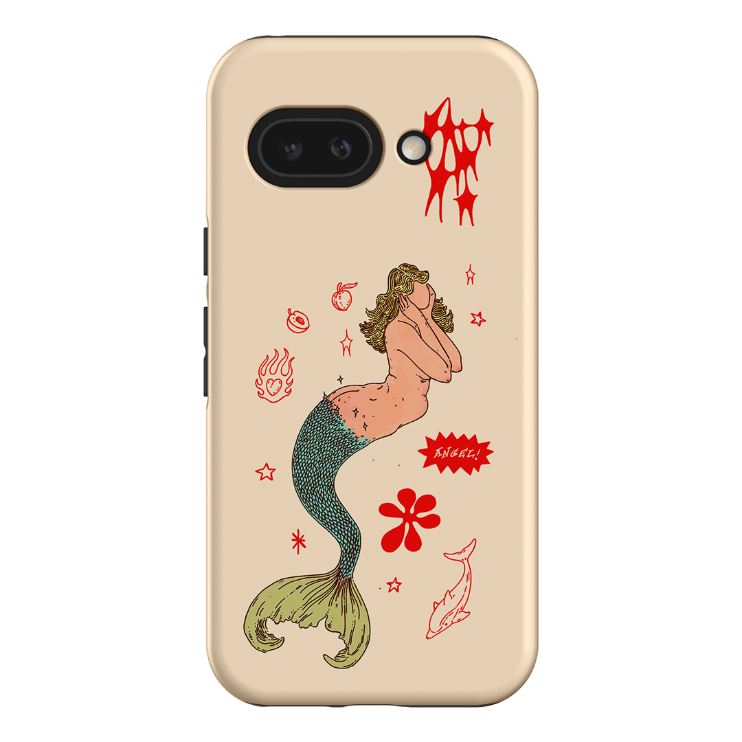 Mimi Cream Printed Phone Cases Google Pixel 9A / Armoured by Easty Beasty - The Dairy