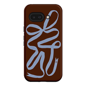 Mocha Ribbon Printed Phone Cases Google Pixel 9A / Armoured by Jasmine Dowling - The Dairy