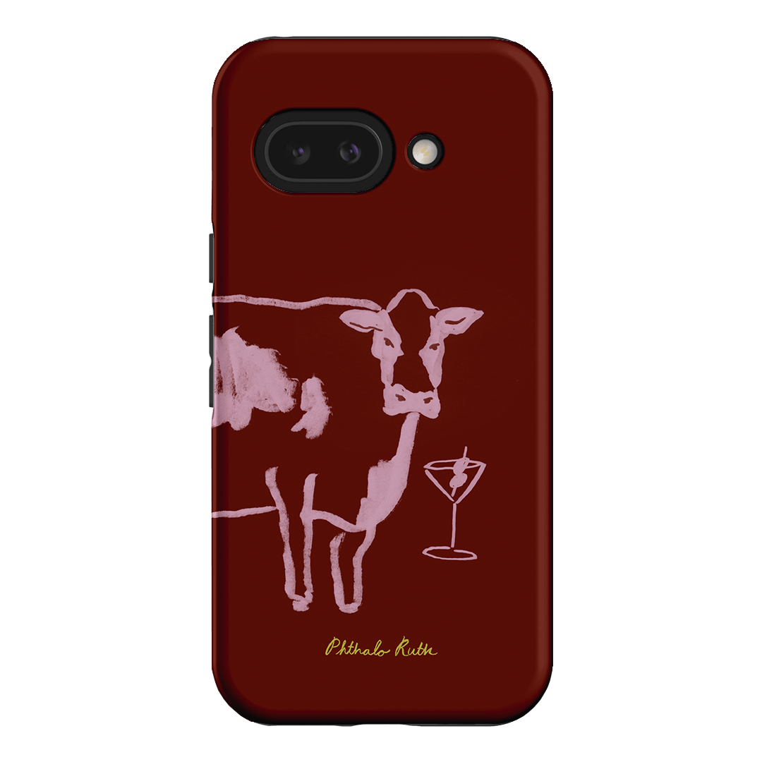 Mootini Berry Printed Phone Cases Google Pixel 9A / Armoured by Phthalo Ruth - The Dairy