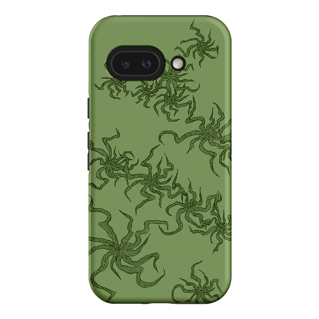 Night Moss Printed Phone Cases Google Pixel 9A / Armoured by Stormi Bree - The Dairy