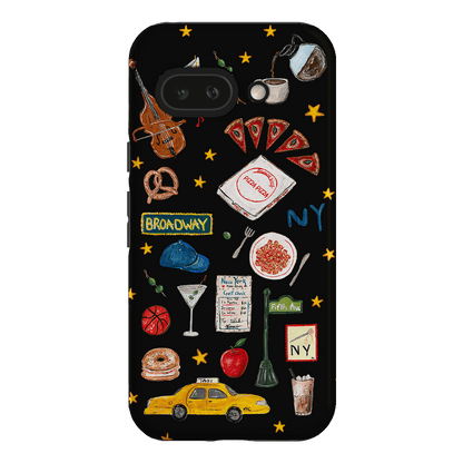NYC Noir Printed Phone Cases Google Pixel 9A / Armoured by BG. Studio - The Dairy
