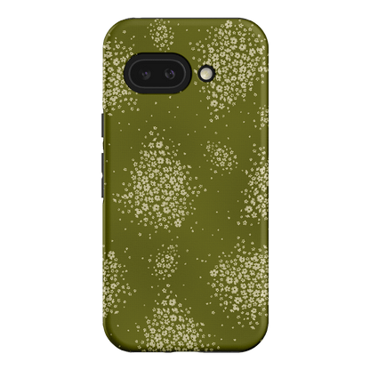 Olive Bloom Printed Phone Cases Google Pixel 9A / Armoured by Veronica Tucker - The Dairy