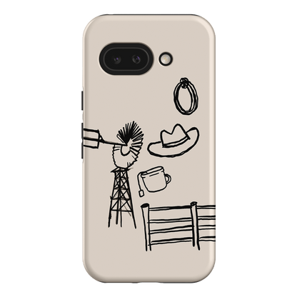 Outstation Printed Phone Cases Google Pixel 9A / Armoured by Nardurna - The Dairy