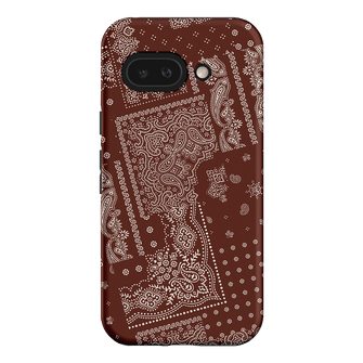 Paisley Cinnamon Printed Phone Cases Google Pixel 9A / Armoured by The Dairy - The Dairy