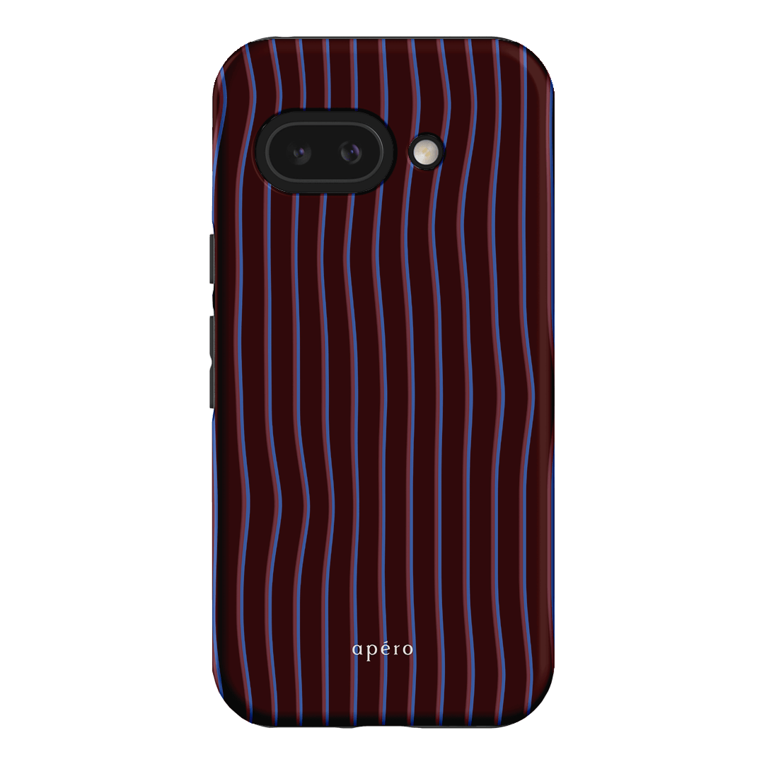 Panama Burgundy Printed Phone Cases Google Pixel 9A / Armoured by Apero - The Dairy
