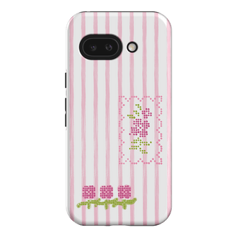 Patchwork Pink Printed Phone Cases Google Pixel 9A / Armoured by Kayla Carr - The Dairy
