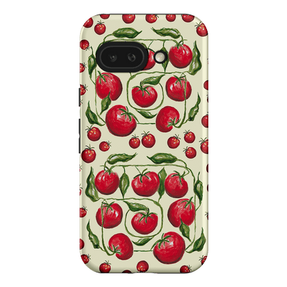 Red Tomatoes Printed Phone Cases Google Pixel 9A / Armoured by BG. Studio - The Dairy