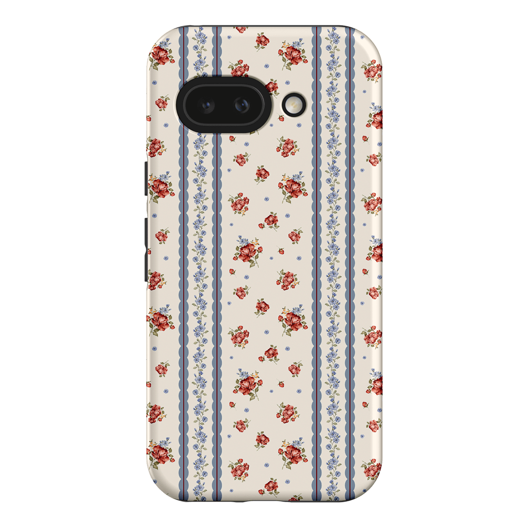 Rose Stripe Printed Phone Cases Google Pixel 9A / Armoured by Kasiags Art - The Dairy