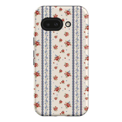 Rose Stripe Printed Phone Cases Google Pixel 9A / Armoured by Kasiags Art - The Dairy