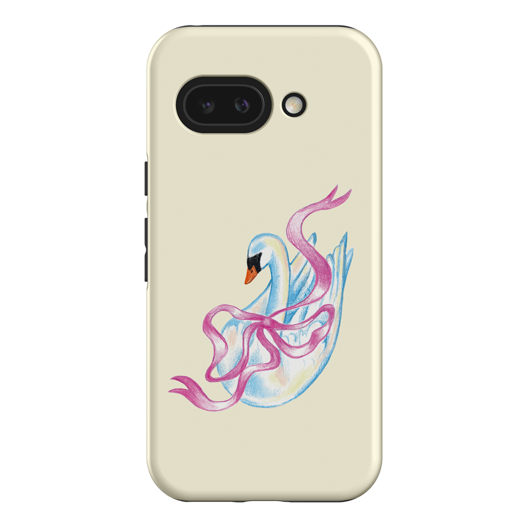 Satin Swan Printed Phone Cases Google Pixel 9A / Armoured by Femke Studio - The Dairy