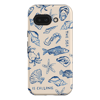 Sea Call Printed Phone Cases Google Pixel 9A / Armoured by Cass Deller - The Dairy