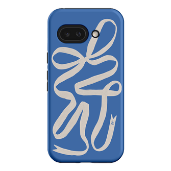 Something Blue Ribbon Printed Phone Cases Google Pixel 9A / Armoured by Jasmine Dowling - The Dairy